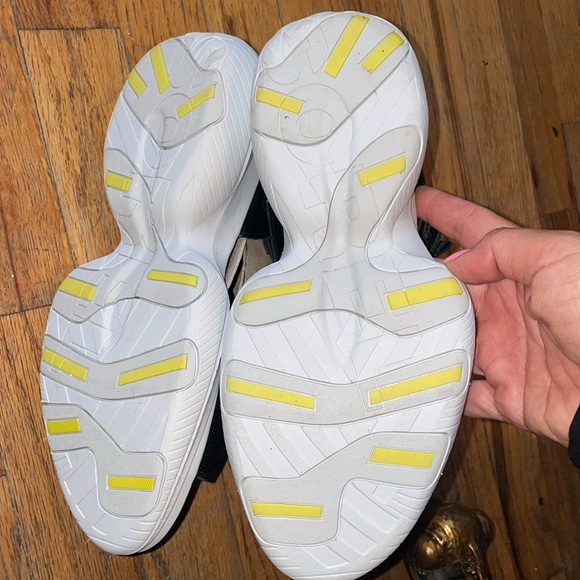 New Size 7.5 Women's Sorel Explorer Blitz Stride Wedge Sandals Black - Picture 5 of 5